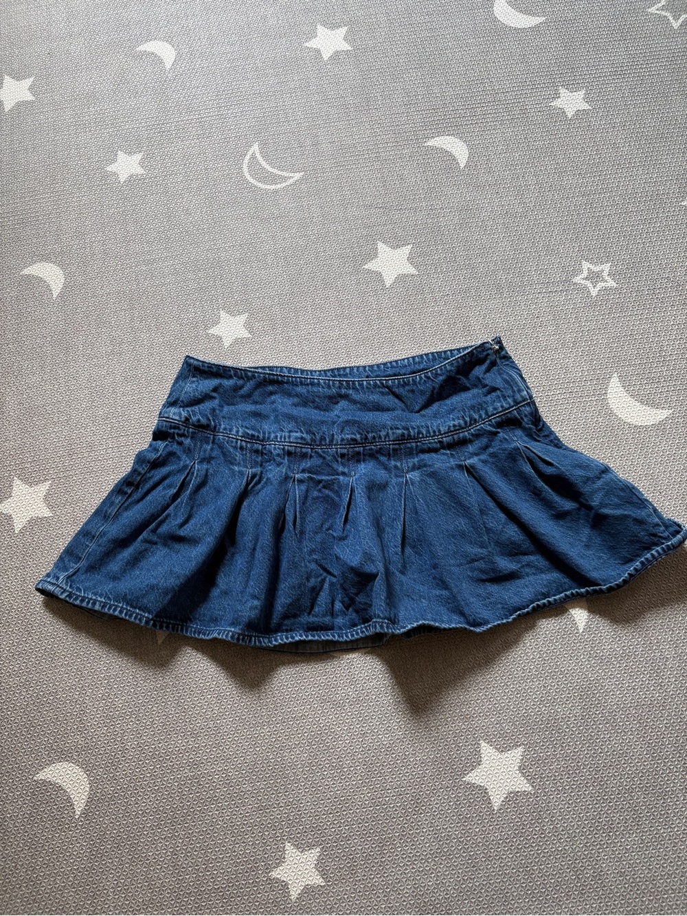 American Eagle Outfitters Dark Blue Denim Skirt